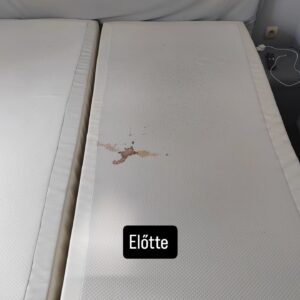 előtte-utána kép kárpittisztítás Győr